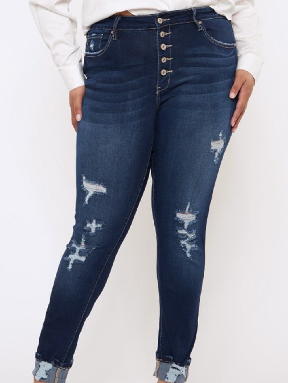 Kancan Sabrina High Rise Skinny Jeans